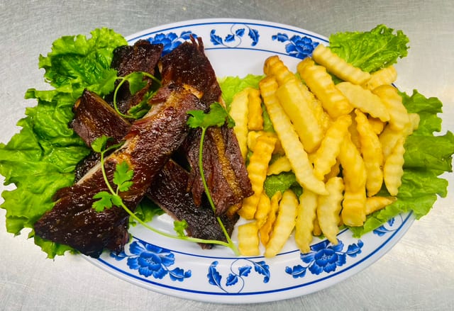 Honey BBQ Ribs.