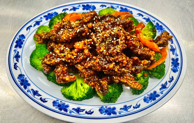 Korean Crispy Beef Gochujang.