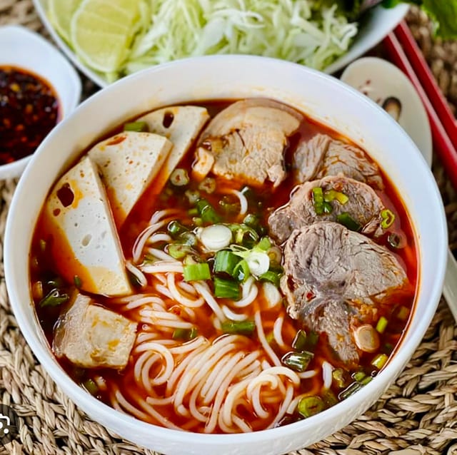 Spicy Beef Noodle Soup.