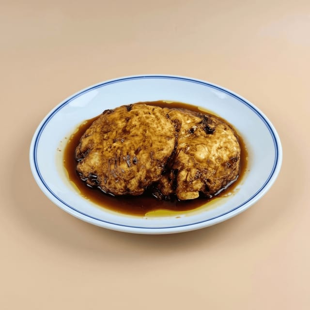 Chicken Egg Foo Young.