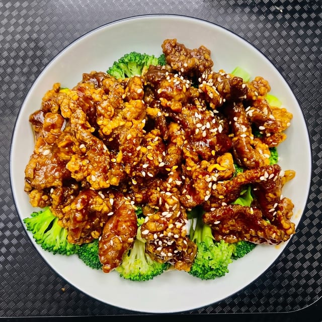 Crispy Sesame Beef.