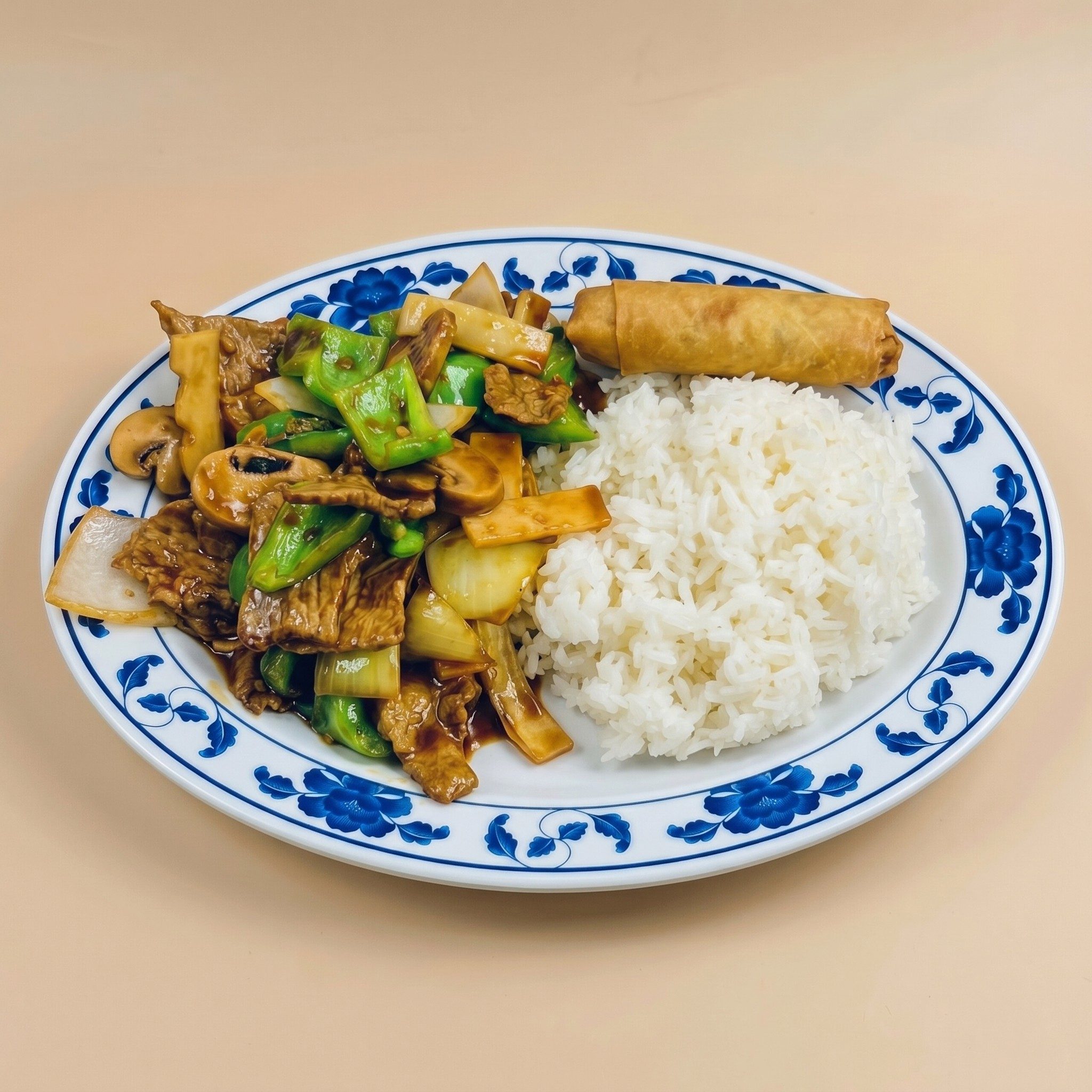 D. Beef Pepper Steak.