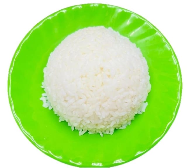 Steamed Rice.