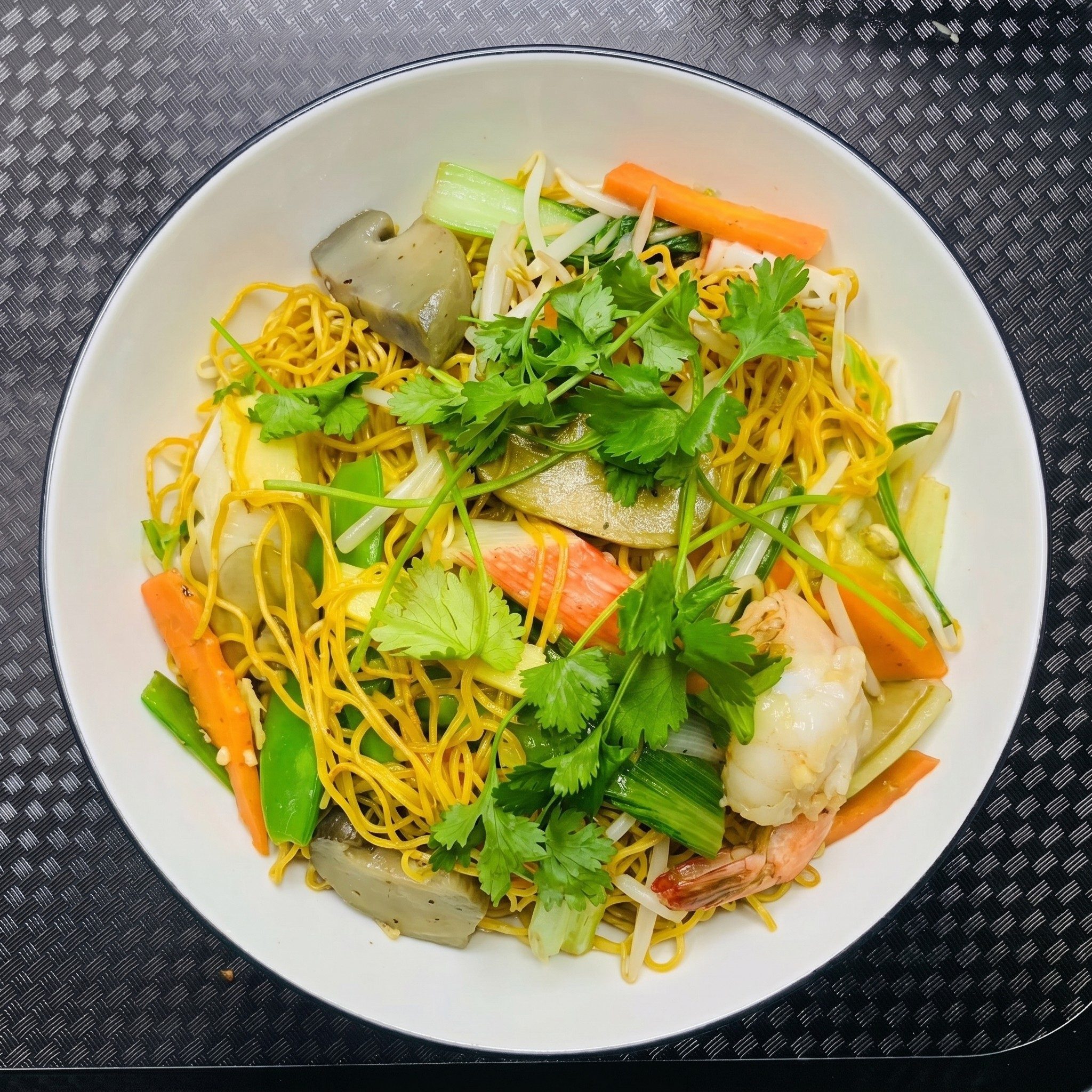 Vietnamese Special Stir-Fried Thin Noodle.