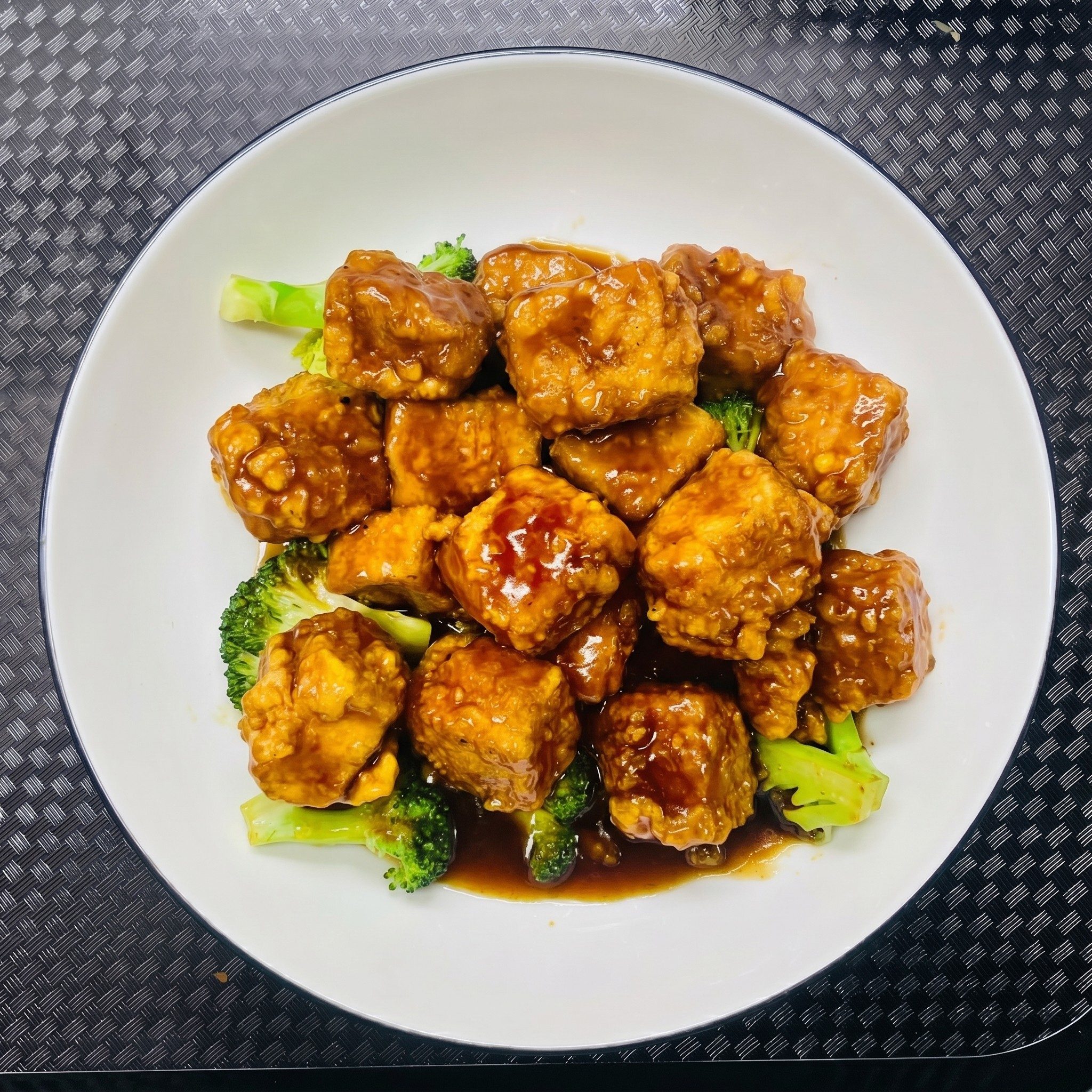 Orange Tofu.